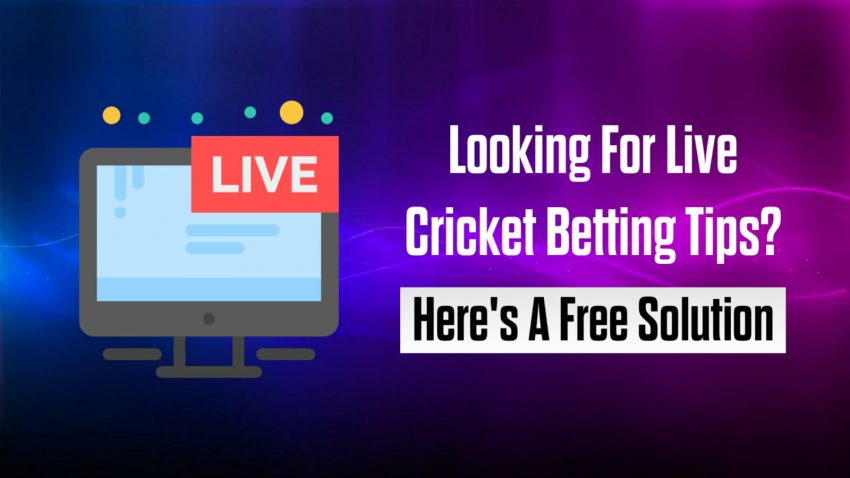 Looking For Live Cricket Betting Tips Here's A Free Solution