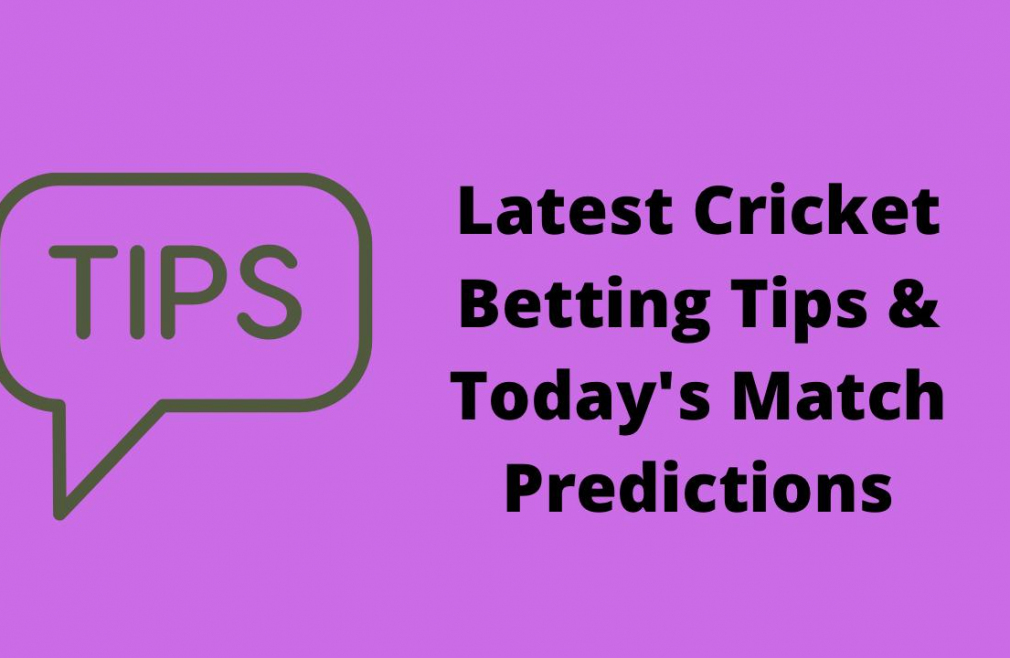 Latest Cricket Betting Tips & Today's Match Predictions