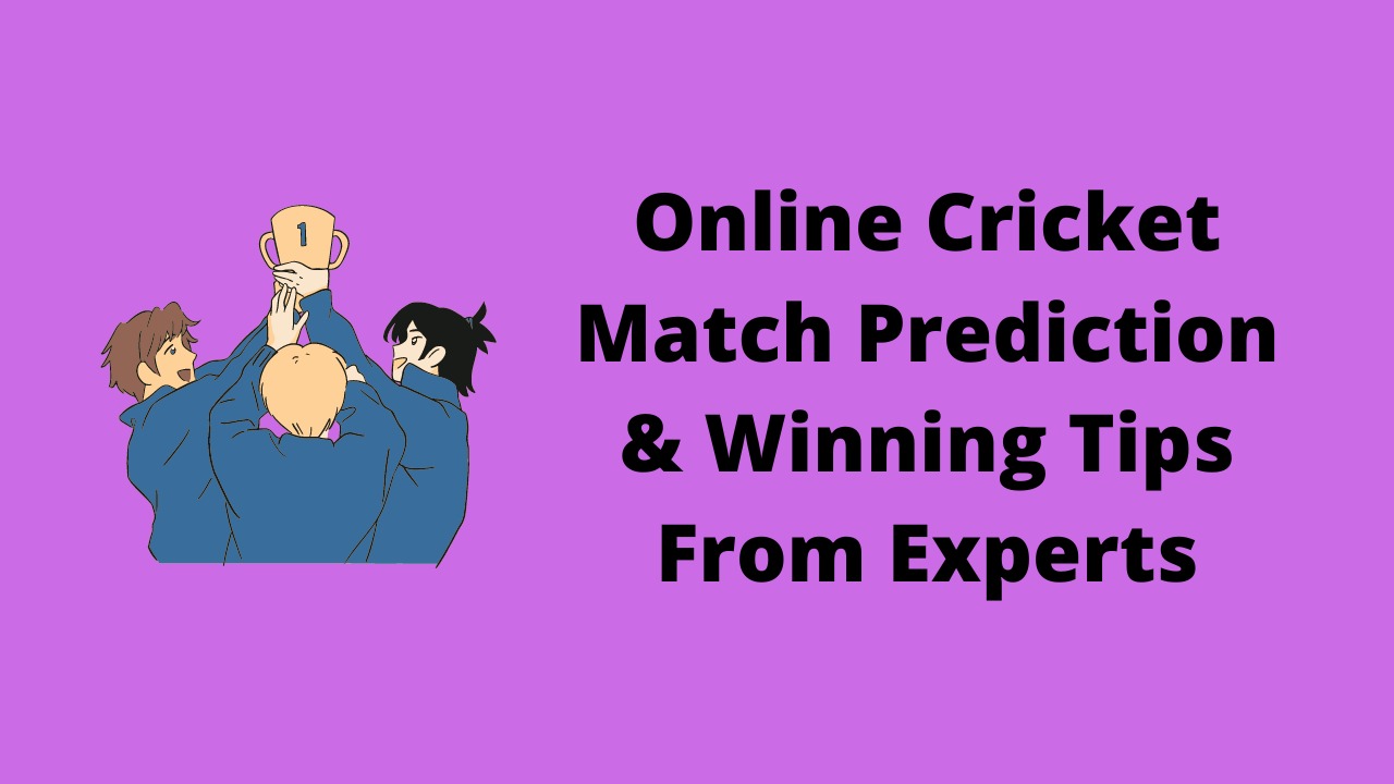 Online Cricket Match Prediction And Winning Tips From Experts See Blogs Related To Cricket Win 